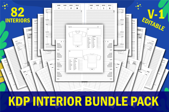 82 KDP Interior Bundle Pack V-1: Practical Applications for Self-Publishers