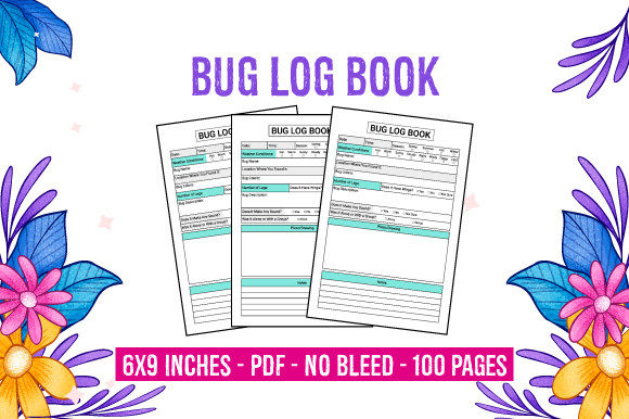 Bug Log Book: A Ready-to-Use KDP Interior for Niche Publishing