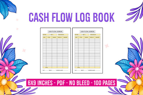 Cash Flow Logbook KDP Interior Design Guide