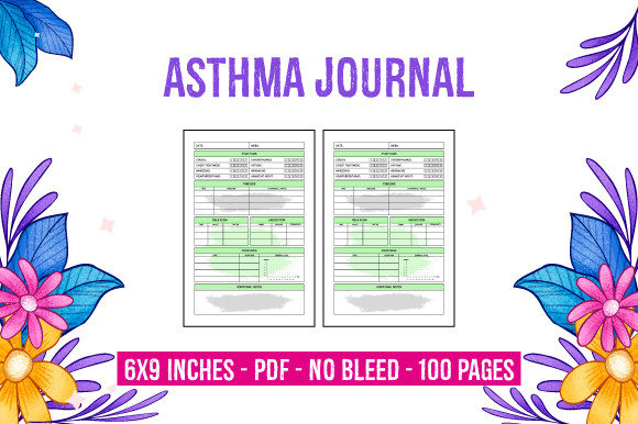 Designing Effective Asthma Journal Interiors for Print on Demand Success