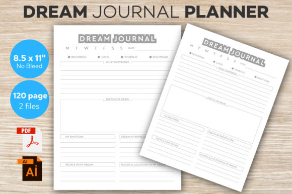 Dream Journal Planner Template: A Practical Resource for Creators and Self-Publishers