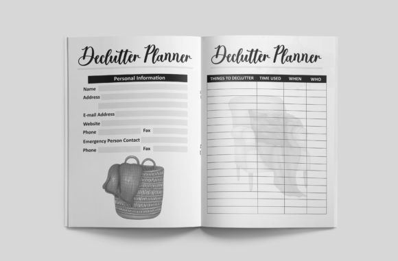 Evaluating the Declutter Log Book Planner KDP Interior for Low Content Publishing