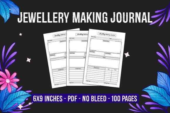 Evaluating the KDP Interior - Jewellery Making Journal for Print on Demand