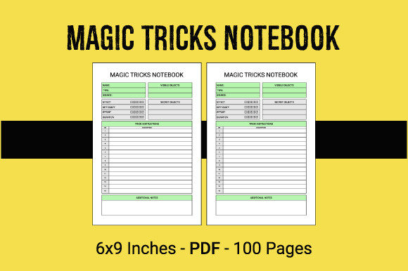 Evaluating the Magic Tricks Notebook KDP Interior for Low-Content Publishing