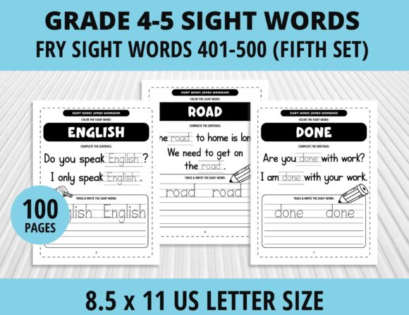 Fry Sight Words Set 5: A Versatile KDP Interior Asset