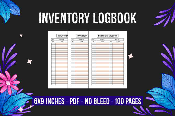 Inventory Logbook: Strategic Implementation for KDP and POD Publishers
