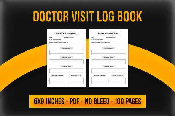 KDP Interior - Doctor Visit Log Book: Streamlining Your Low Content Publishing Workflow