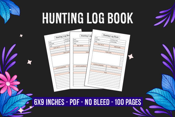 KDP Interior: Hunting Log Book for POD