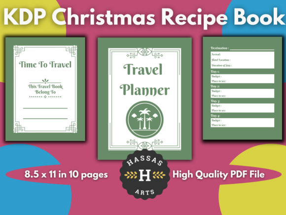 KDP Interior Monthly Travel Planner: Organizing Life and Business on the Go
