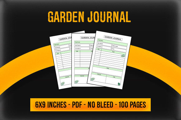 Launch Your KDP Business Faster with Ready-to-Use Garden Journal Interiors