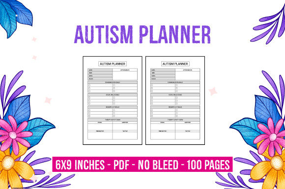 Meeting the Neurodivergent Market: Leveraging Ready-to-Use Autism Planner Interiors for KDP Success