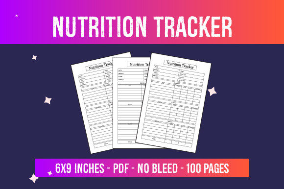 Nutrition Tracker Interiors for KDP: Evaluating Ready-to-Use PDF Assets