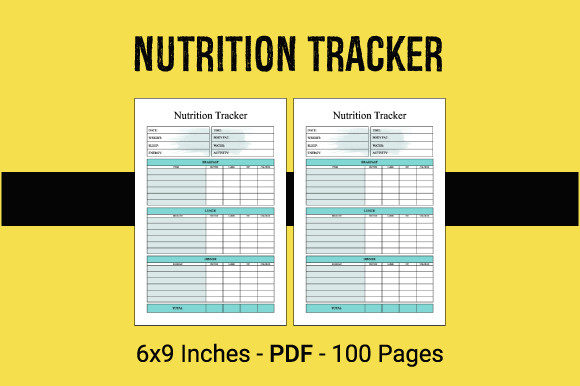 Nutrition Tracker KDP Interior Design Guide