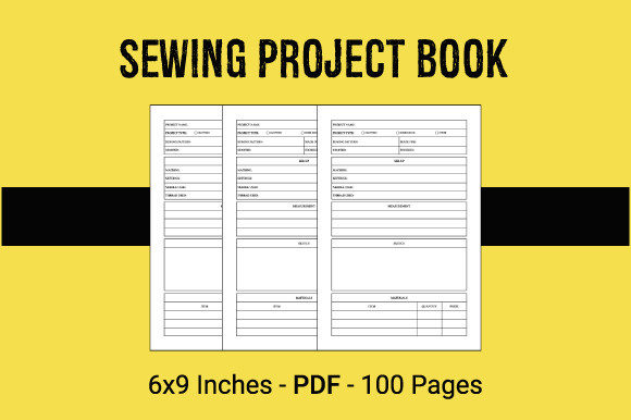 Sewing Project Book: Streamlining Your KDP Interior Creation
