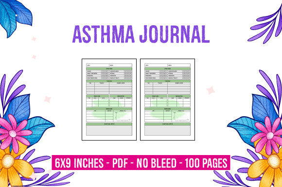 Streamlining Health Publishing with a Pre-Formated Asthma Journal KDP Interior